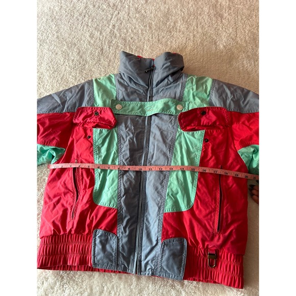 Rare VTG Bogner Colorful 80's Ski Jacket Size Small - Picture 10 of 11